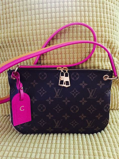 louis vuitton cross body bag pink strap|louis vuitton handbag pink strap.